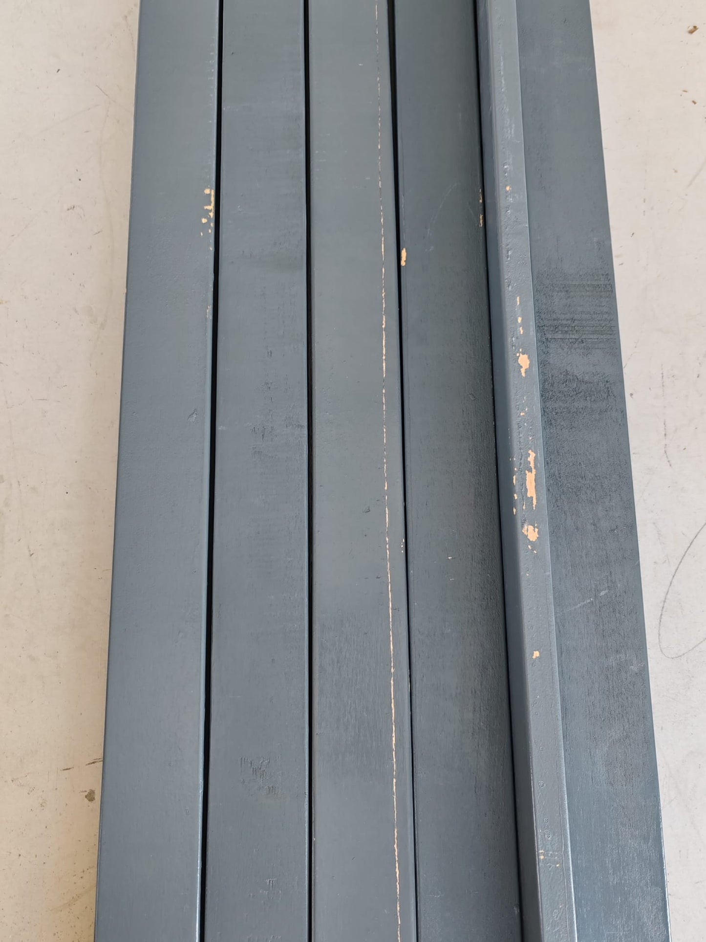 Bancă de grădină, gri, 120 cm, lemn