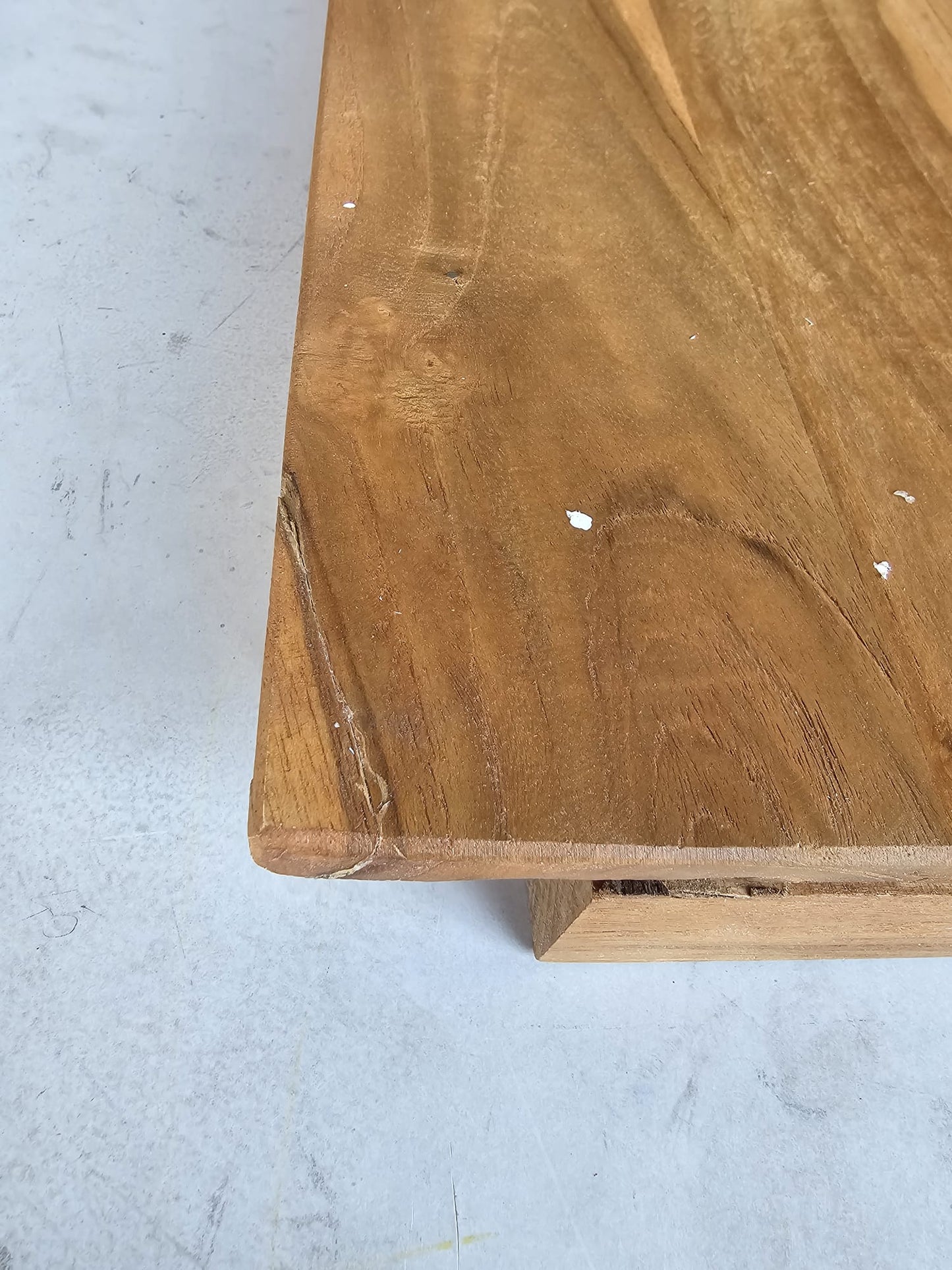 Masă consolă, 120 x 35 x 75 cm, lemn masiv de tec