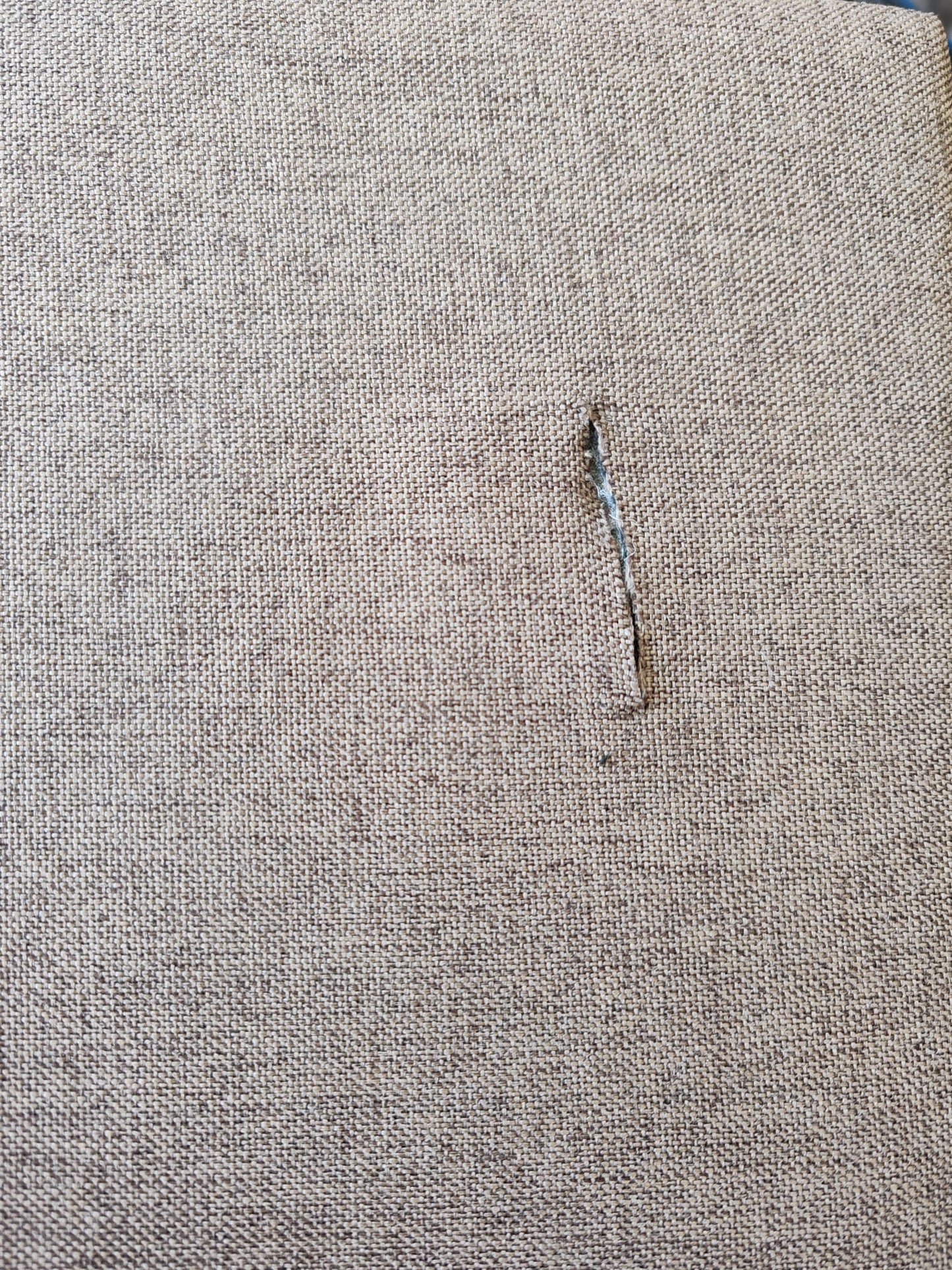 Cadru de pat fără saltea Taupe 90x200 cm țesătură