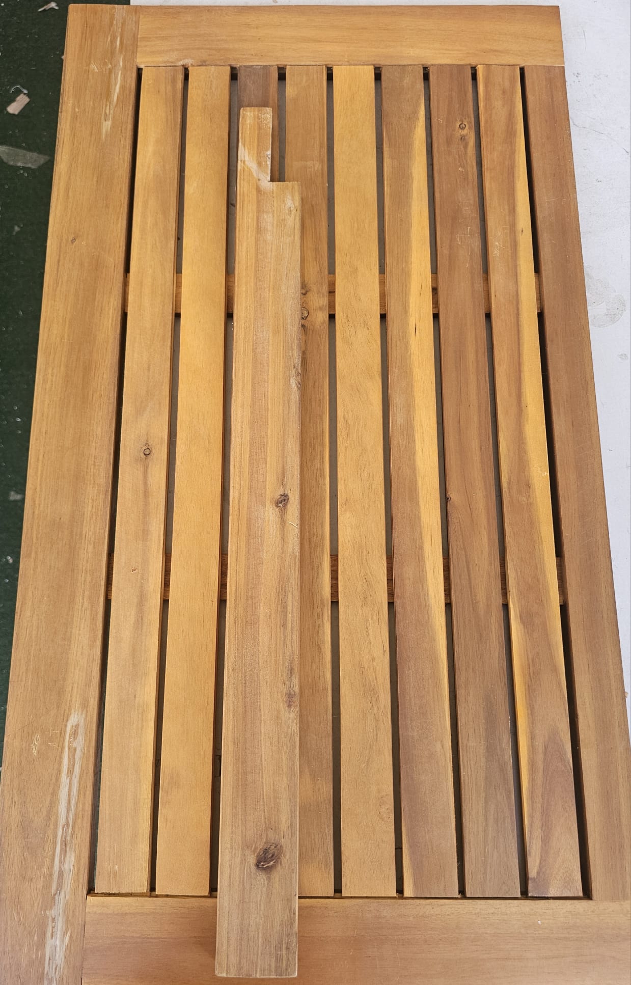 Masă de grădină, 150 x 90 x 74 cm, lemn masiv de acacia