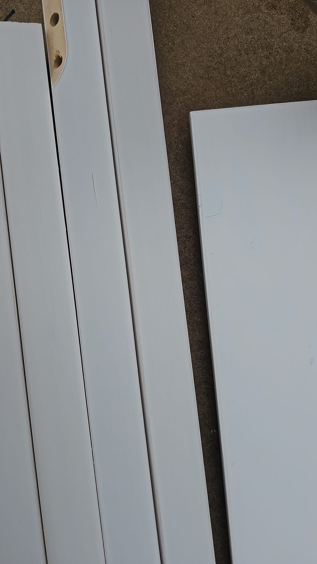 Masă de bar, alb, 100x50x110 cm, lemn masiv de pin