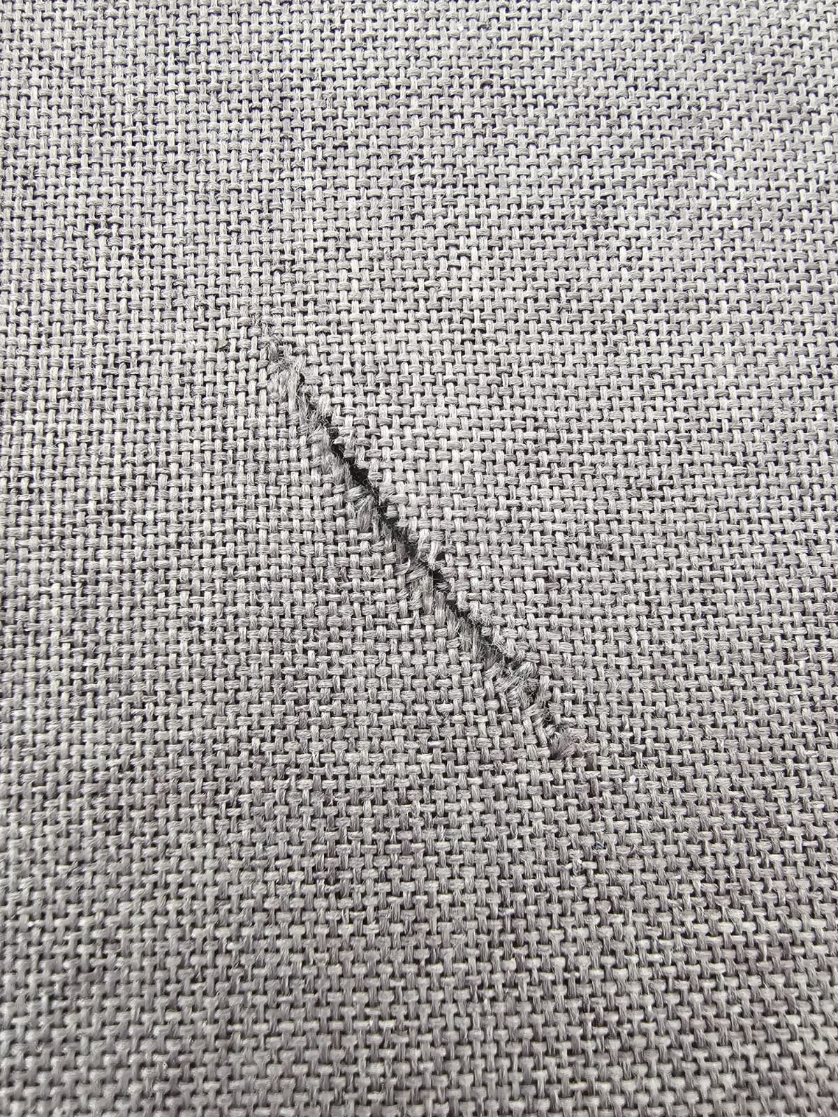 Fotoliu rabatabil, gri închis, material textil