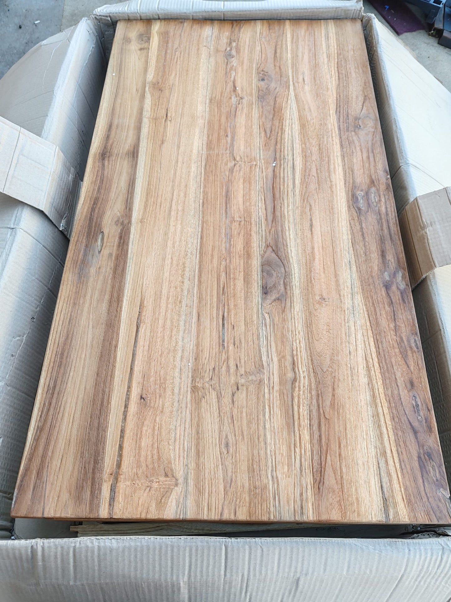 Masă de bar de grădină, 110 x 60 x 105 cm, lemn masiv de tec