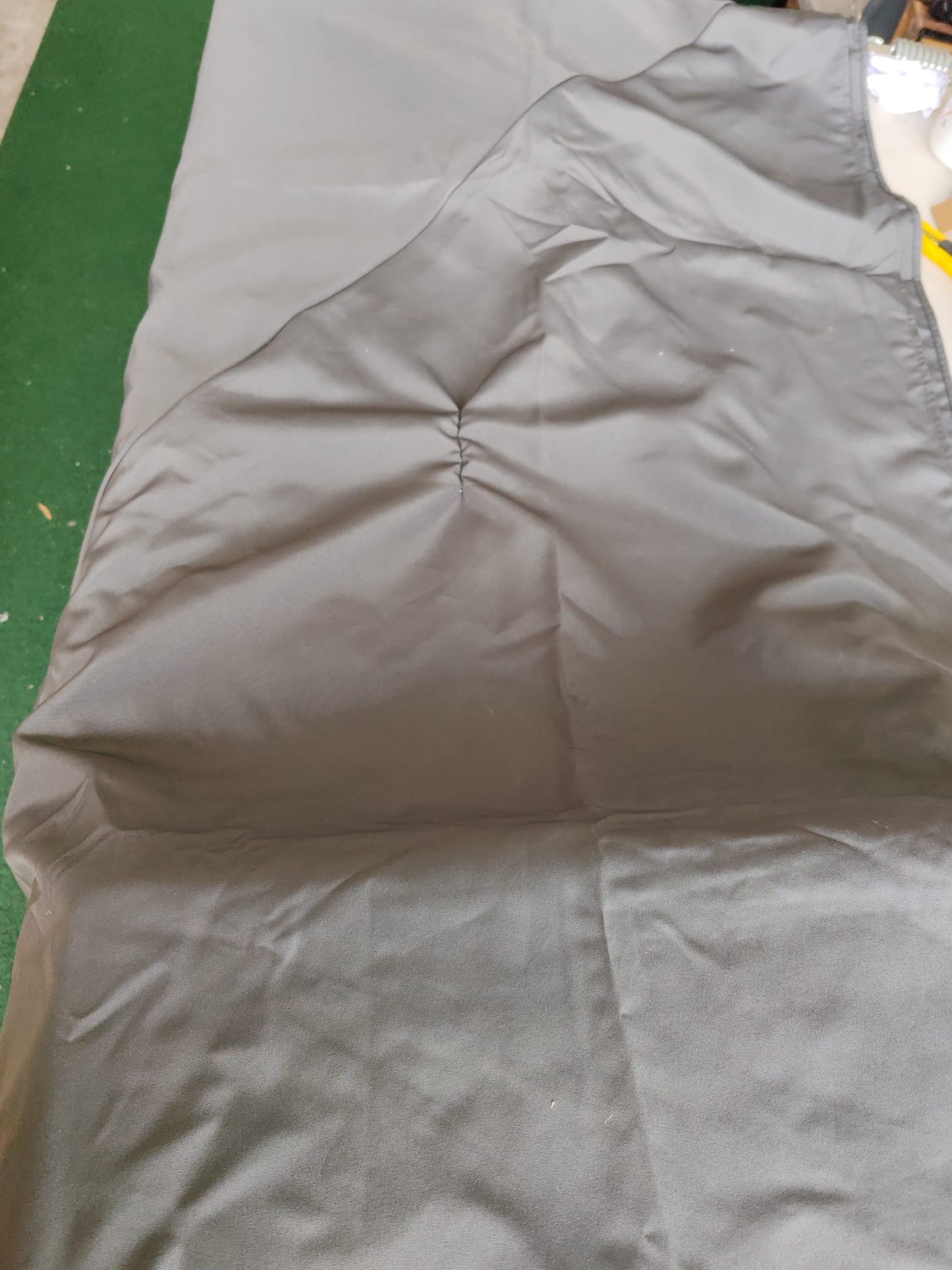 Umbrelă în consolă cu înveliș dublu, antracit, 400x300 cm