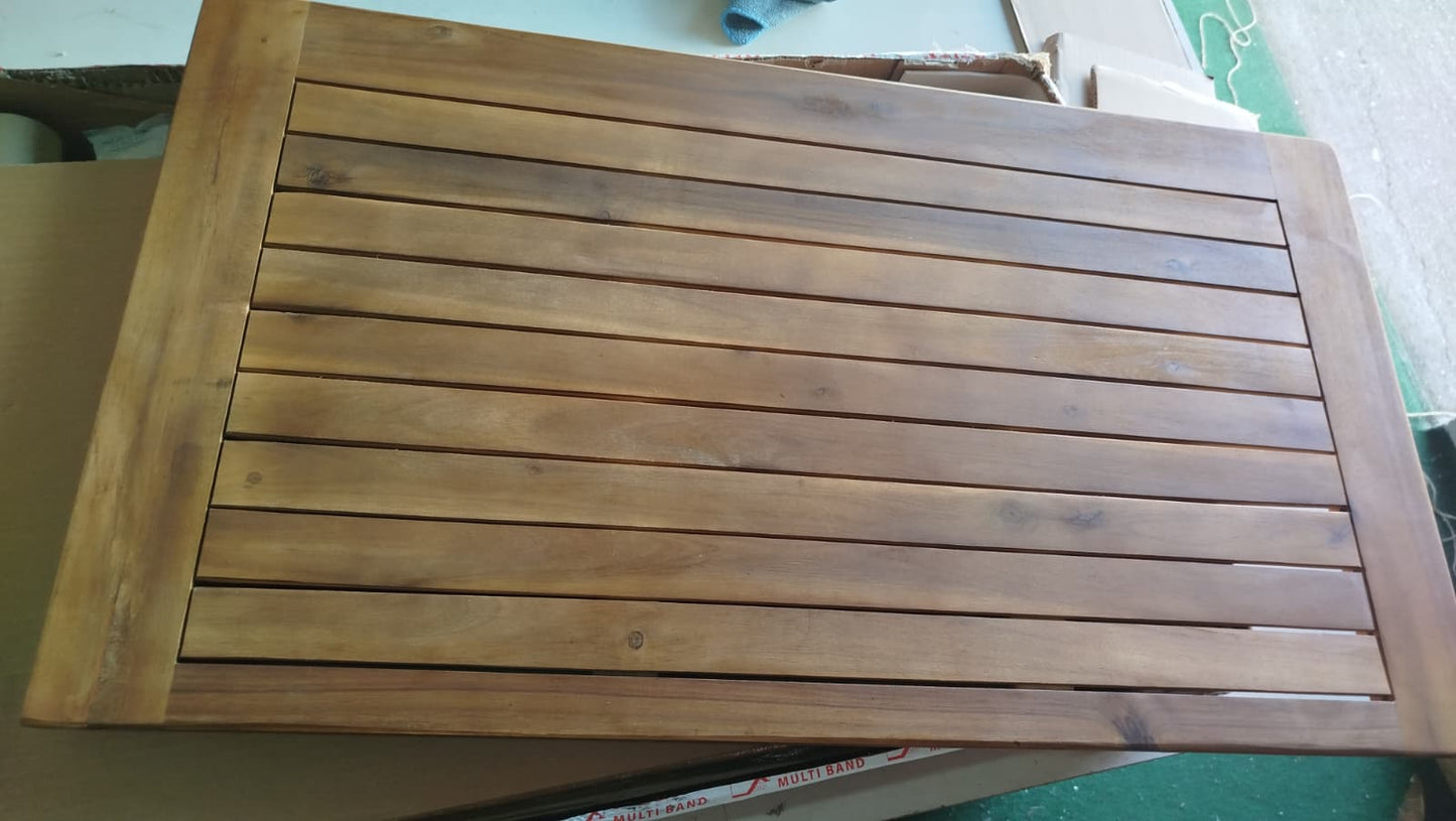 Masă de grădină, 150 x 90 x 74 cm, lemn masiv de acacia