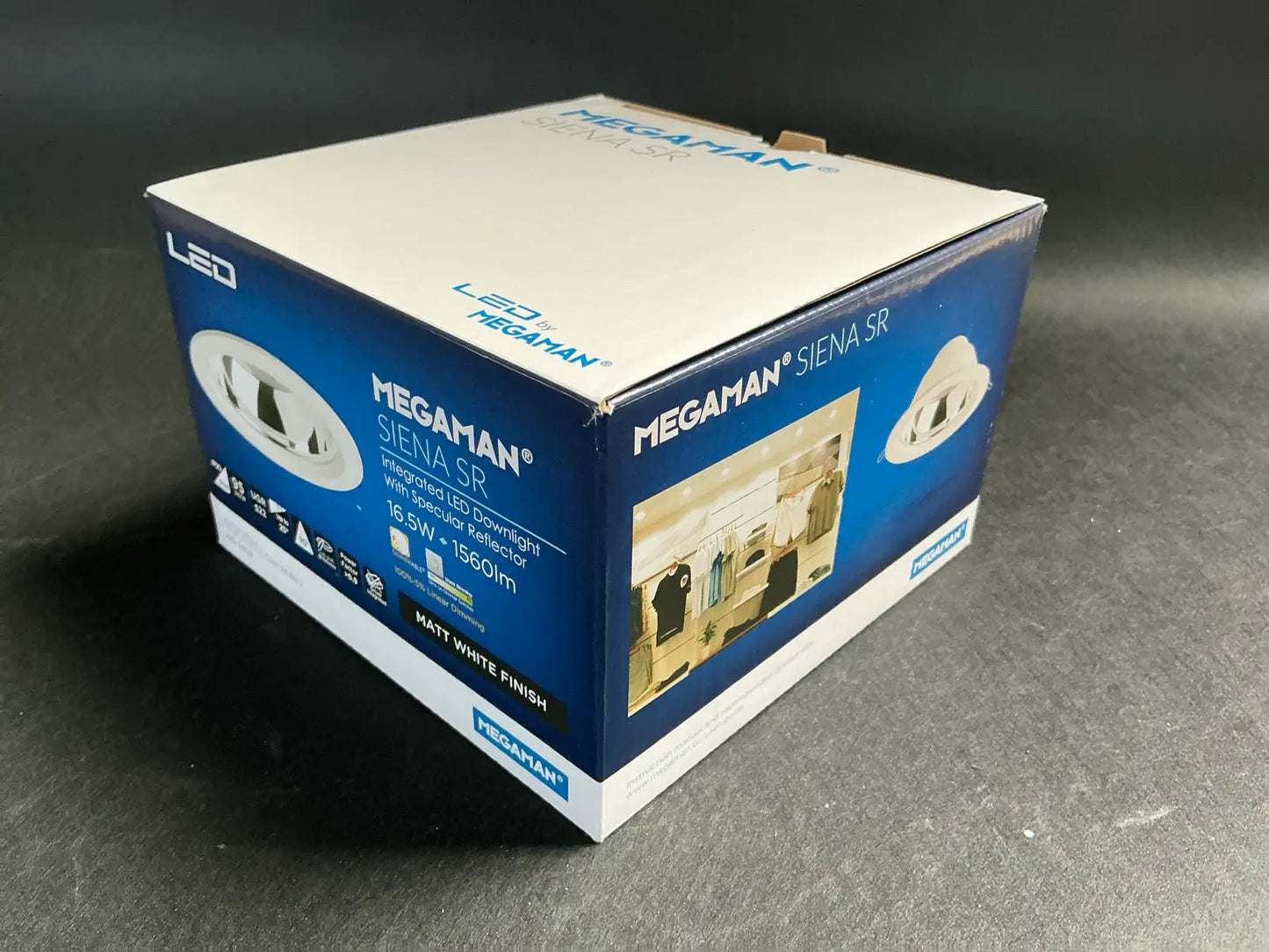 MEGAMAN® SIENA SR Downlight LED 16.5W – MM07647 (F54200RC-d)