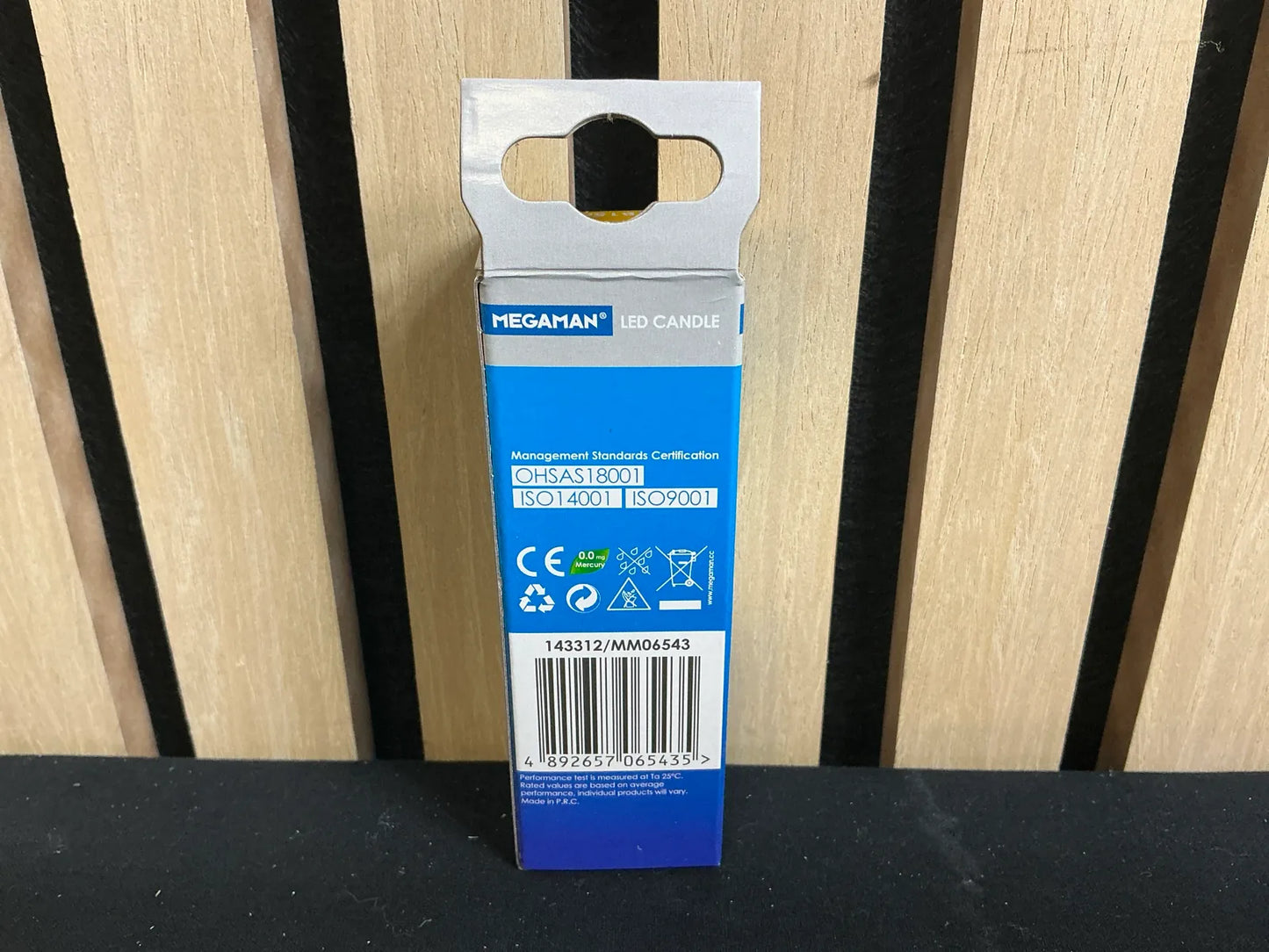Megaman LED Candle B15d 5.5W – 2800K Warm White