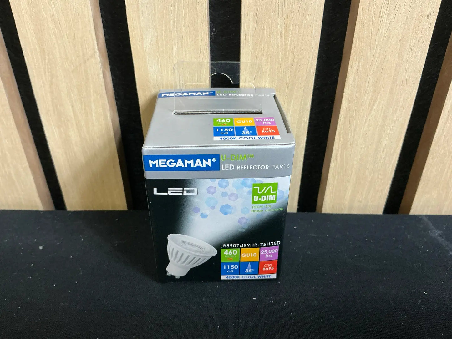 Reflector LED Megaman PAR16 7W GU10, U-DIM™, 4000K, CRI95 – Calitate Premium