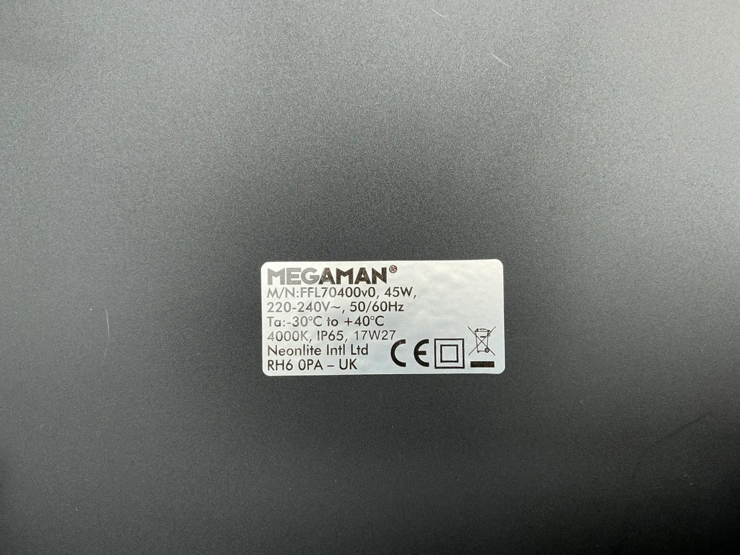 Proiector LED MEGAMAN TOTT 45W, 4000K, IP65