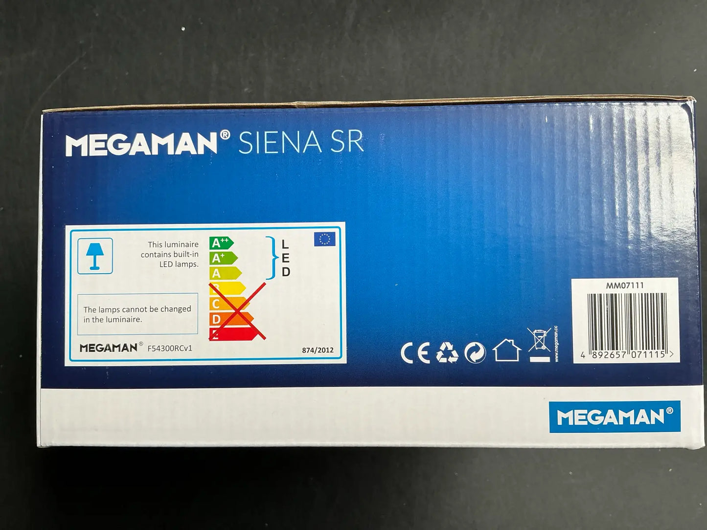 Spot LED Încastrabil MEGAMAN SIENA SR – 25.5W, 2700lm, 2800K, Alb Mat