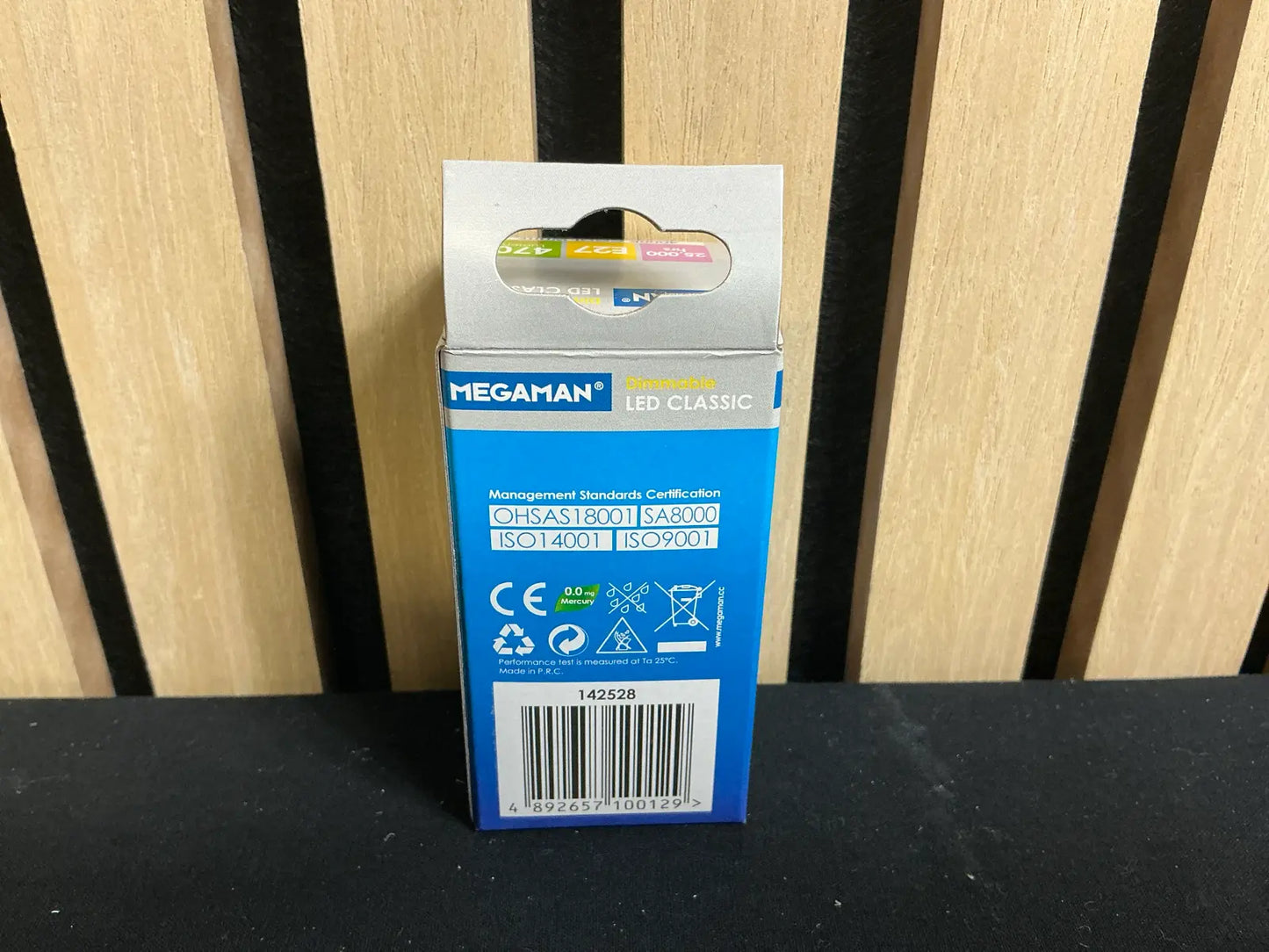 Bec LED Premium Megaman E27 - 5.5W, 470 Lumen, 4000K (Alb Rece)