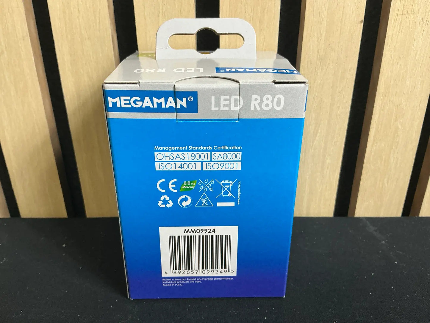 Bec LED MEGAMAN® R80 E27, 9.3W, 810 Lumeni, 4000K – Alb Rece