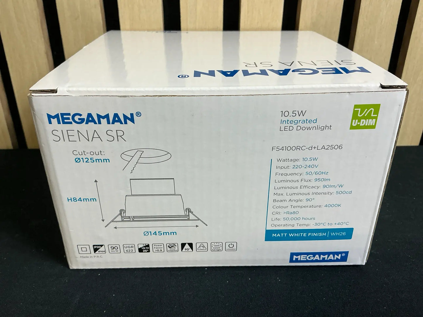 Megaman Siena SR - Spot LED Încastrat Premium cu Reflector Specular-519278