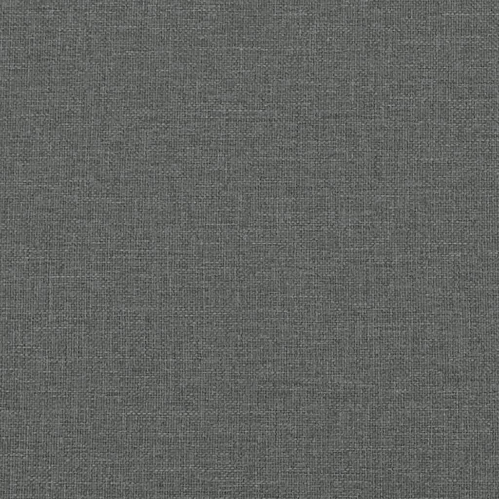 Fotoliu de masaj rabatabil, gri închis, material textil
