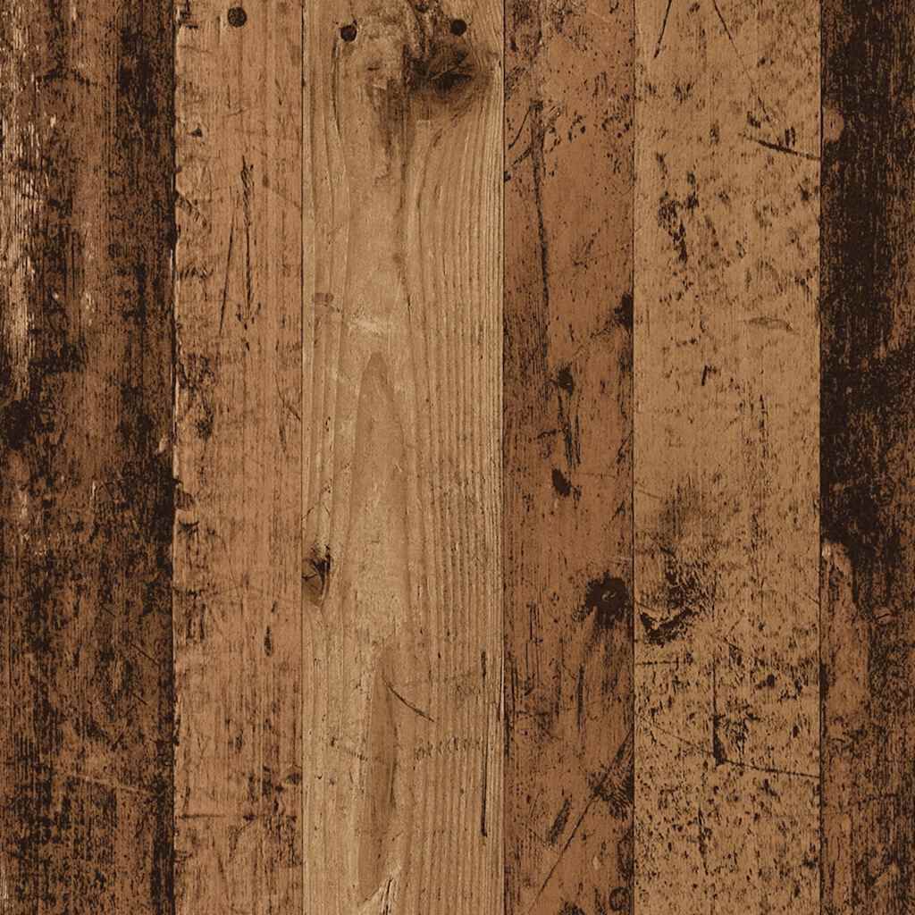 Noptiere plutitoare 2 buc Lemn vechi 40x32x15 cm Lemn prelucrat