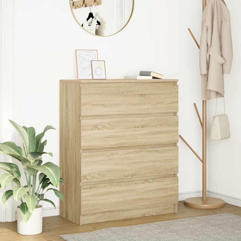 Bufetă Stejar Sonoma 80x35x99 cm Lemn prelucrat