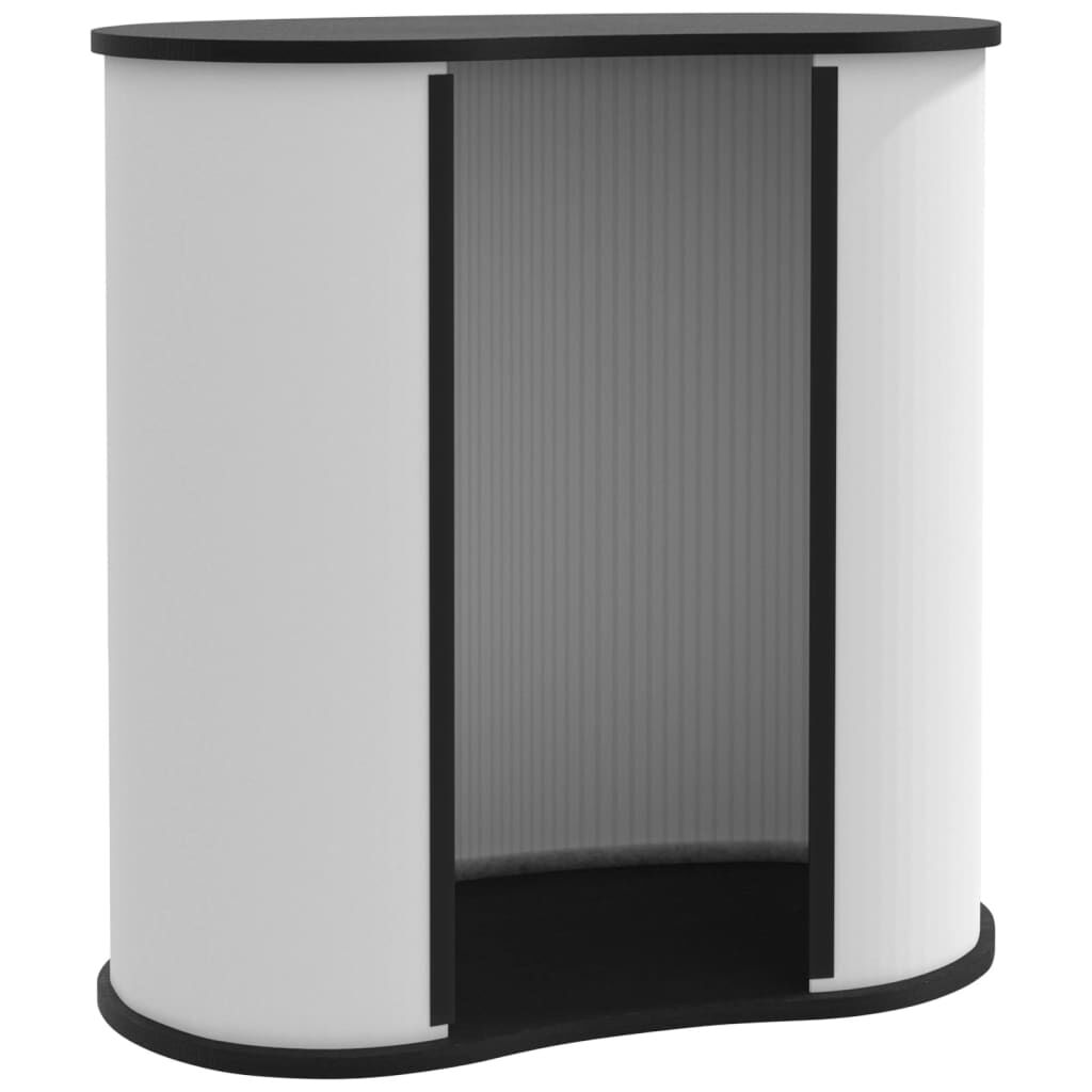 Tejghea de expoziție pliabilă, 90x48x93 cm, lemn prelucrat