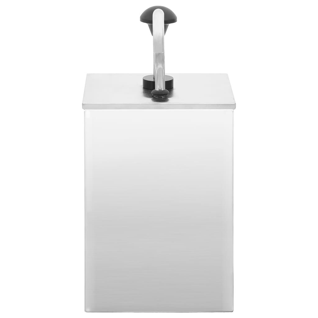 Dozator de sos, 3,5 L, oțel inoxidabil