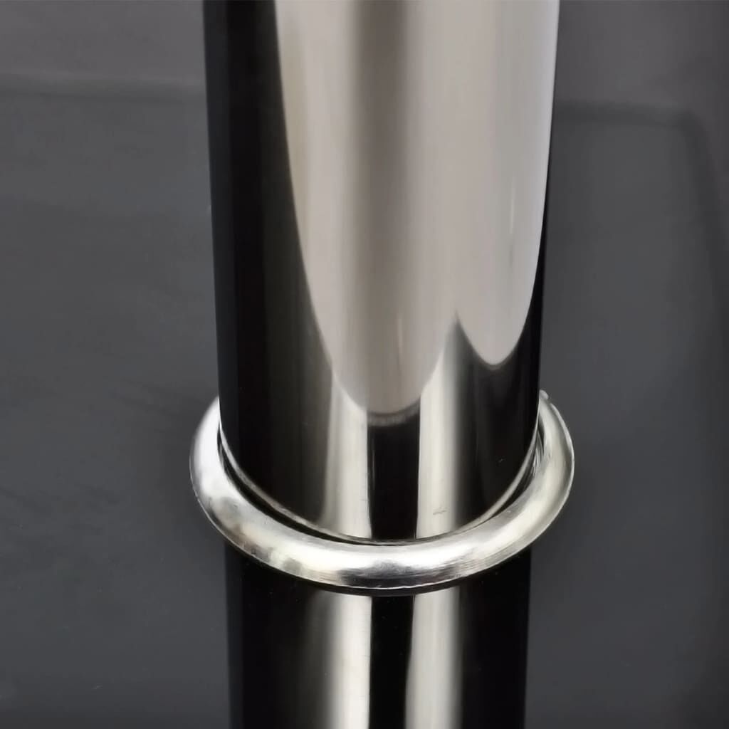 Măsuță de cafea din sticlă, 2 niveluri