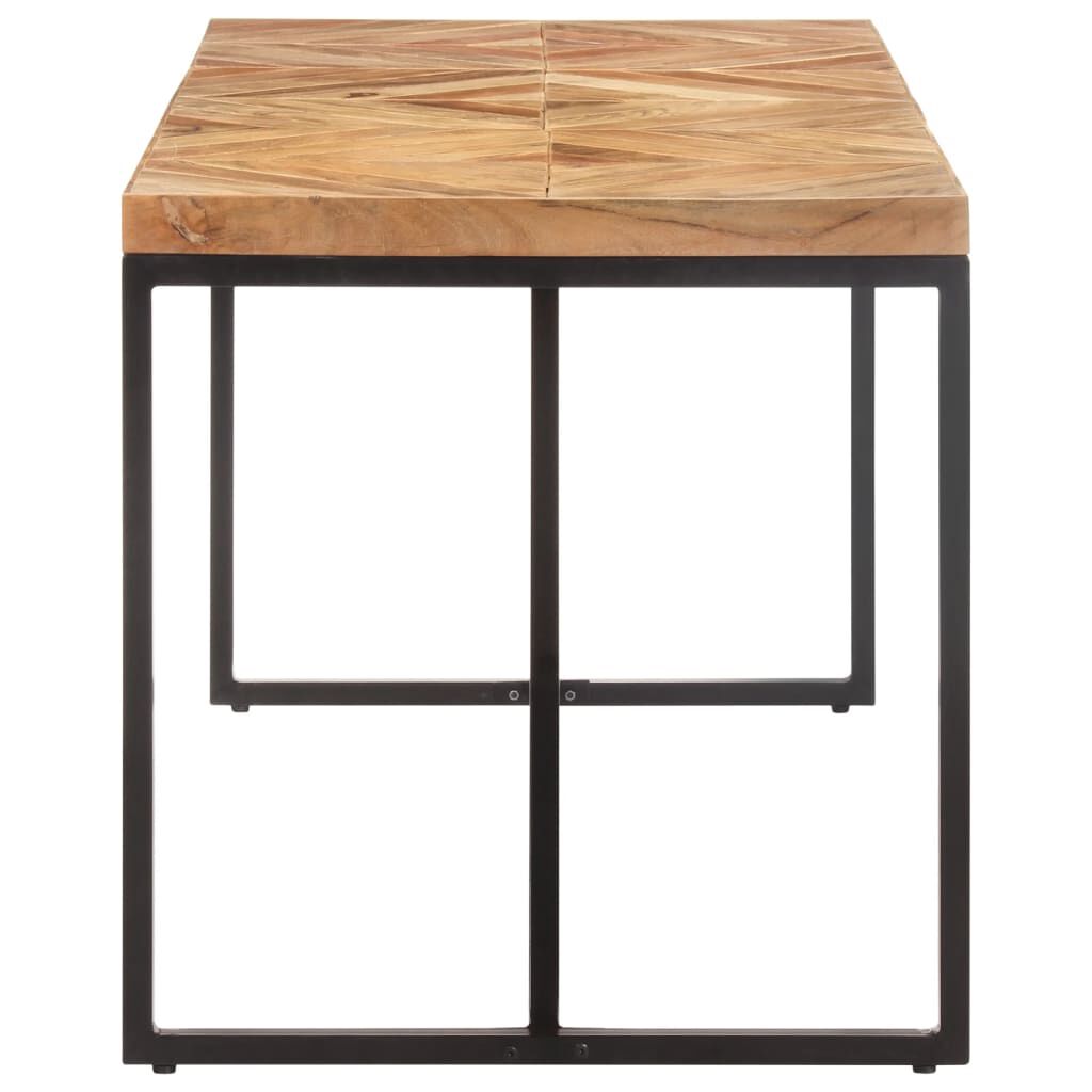 Masă de bucătărie, 160x70x76 cm, lemn masiv acacia/mango