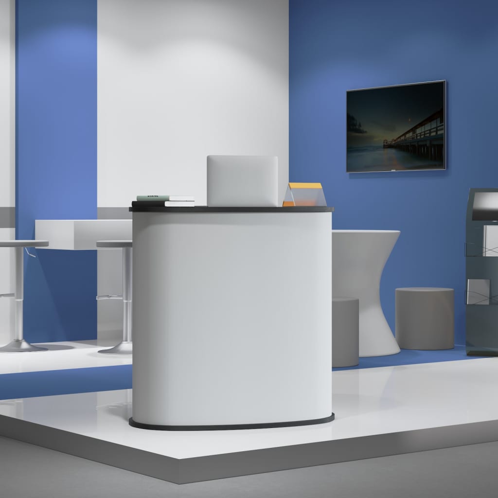 Tejghea de expoziție pliabilă, 90x48x93 cm, lemn prelucrat