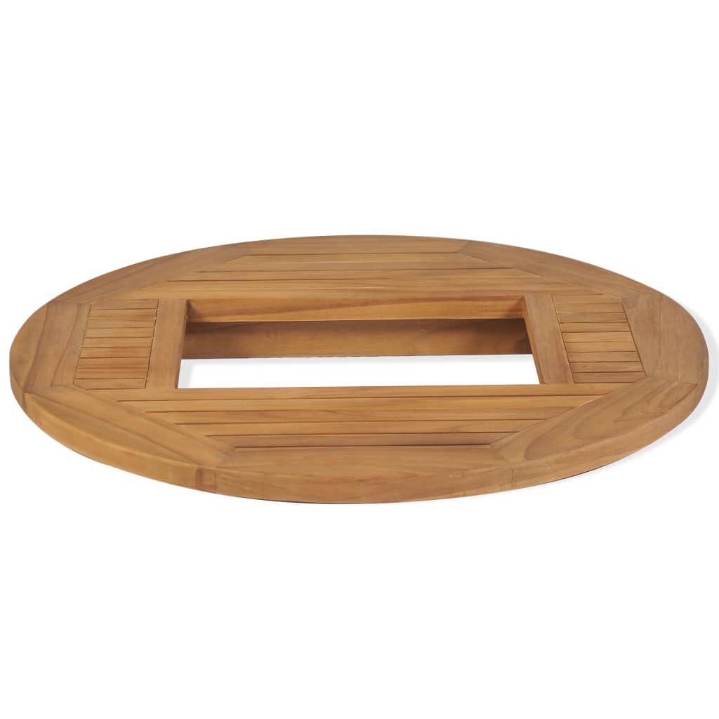 Blat de masă pentru lada de bere, 70 cm, lemn de tec
