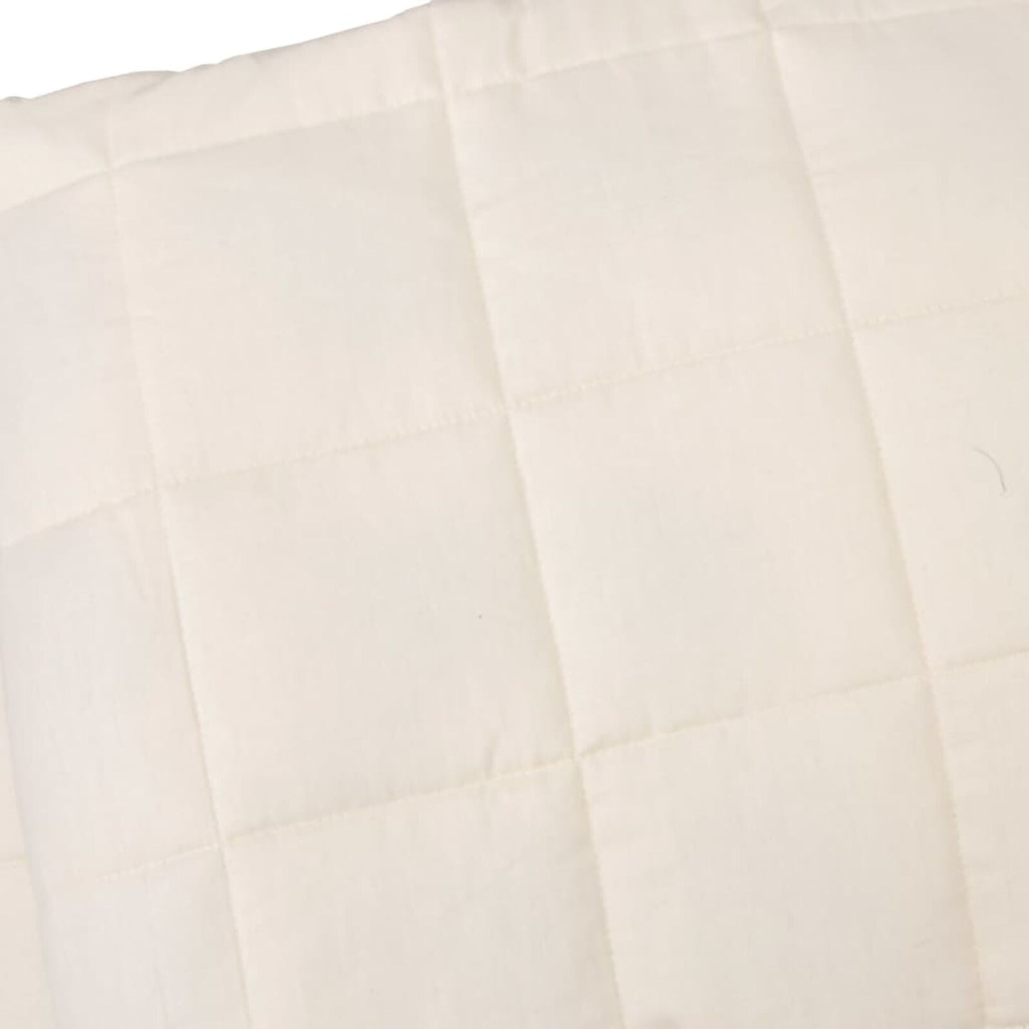 Pătură cu greutăți, crem deschis, 220x235 cm, 11 kg, textil