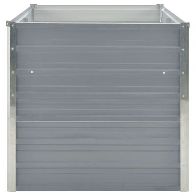 Pat înalt straturi, 160x80x77, oțel galvanizat, gri