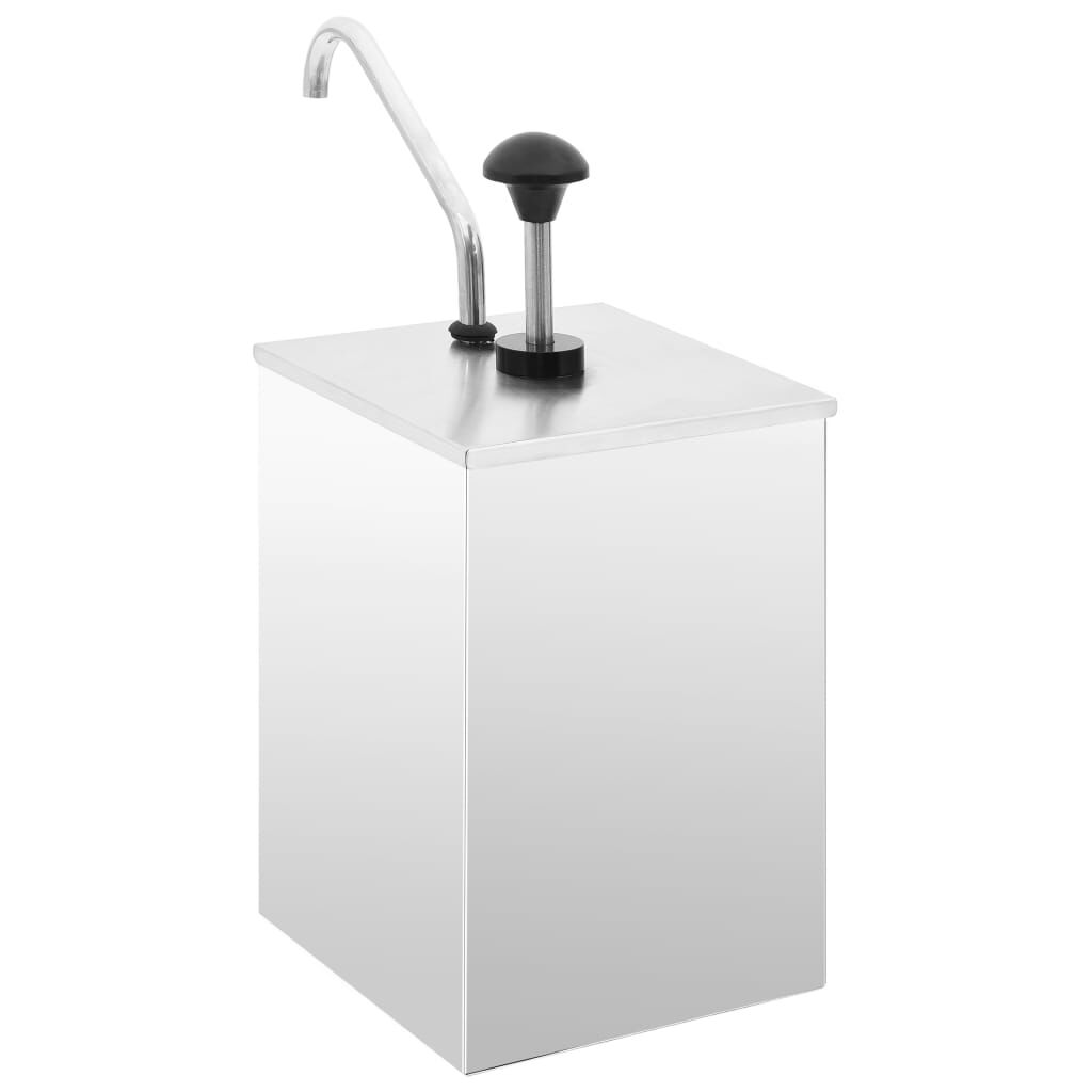 Dozator de sos, 3,5 L, oțel inoxidabil