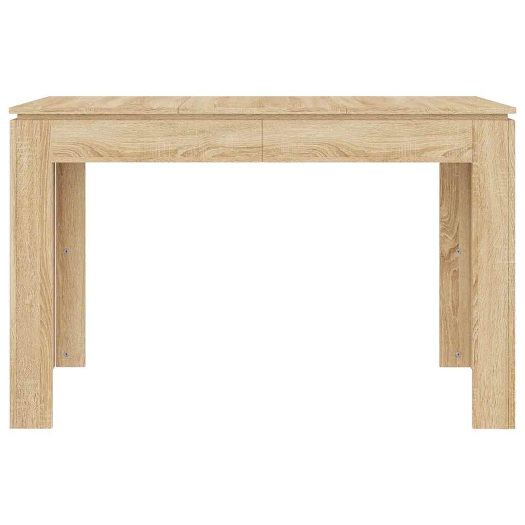 Masă de bucătărie, stejar sonoma, 120x60x76 cm, lemn prelucrat