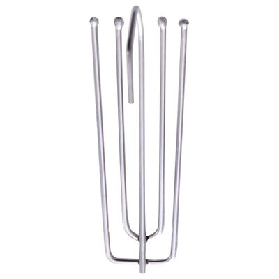 Draperii opace 2 buc. albastru închis 140x245cm catifea cârlige