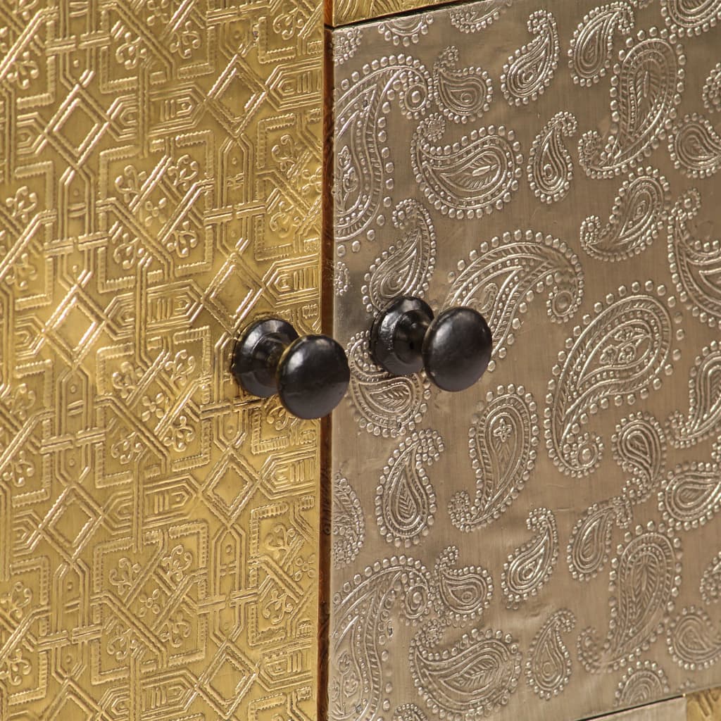 Servantă, 80 x 30 x 75 cm, lemn masiv de acacia