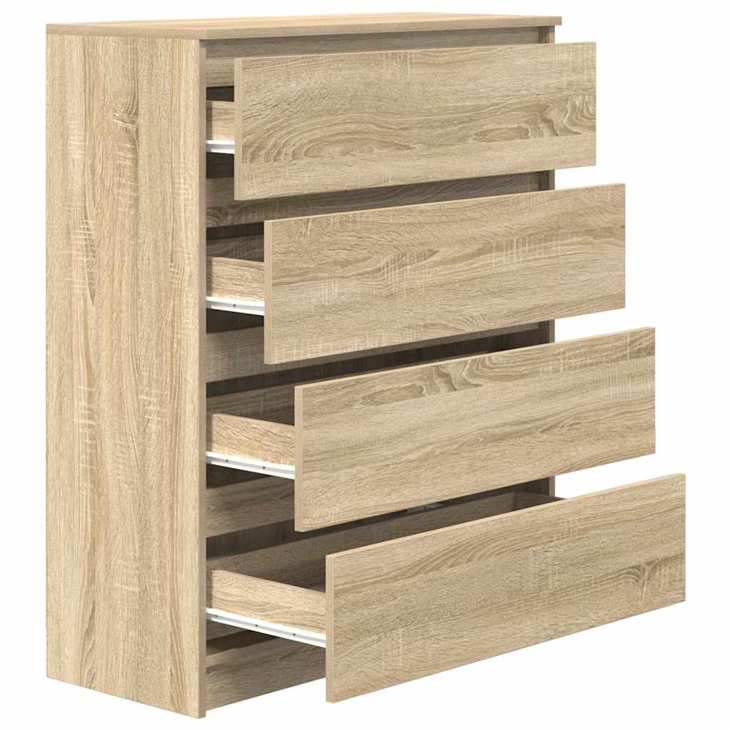 Bufetă Stejar Sonoma 80x35x99 cm Lemn prelucrat