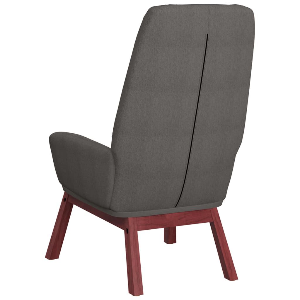 Scaun de relaxare, gri deschis, material textil