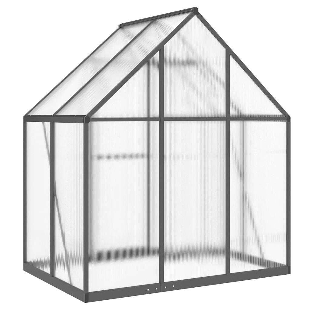 Sere cu cadru de bază, antracit, 169x114x195 cm, aluminiu