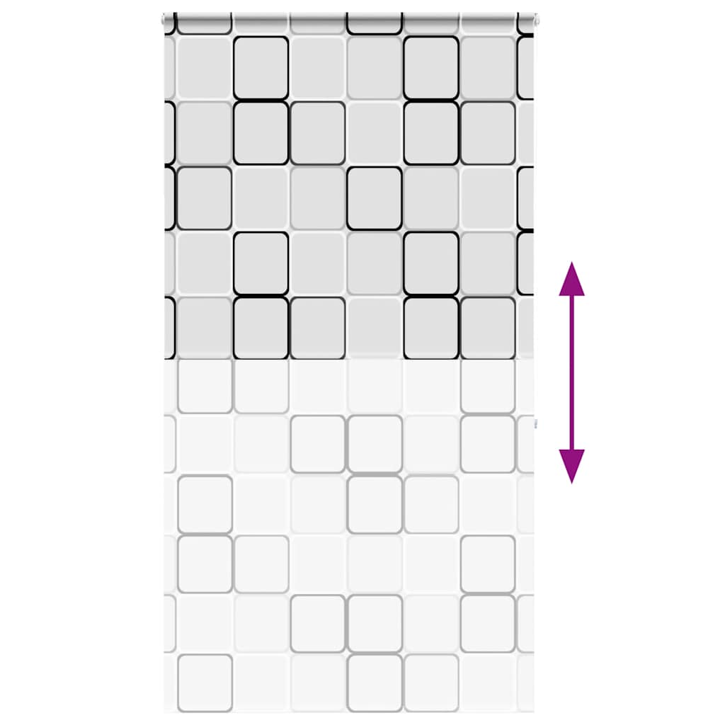 Jaluzea cu role de duș cu casetă 130x240cm lățime material 126cm