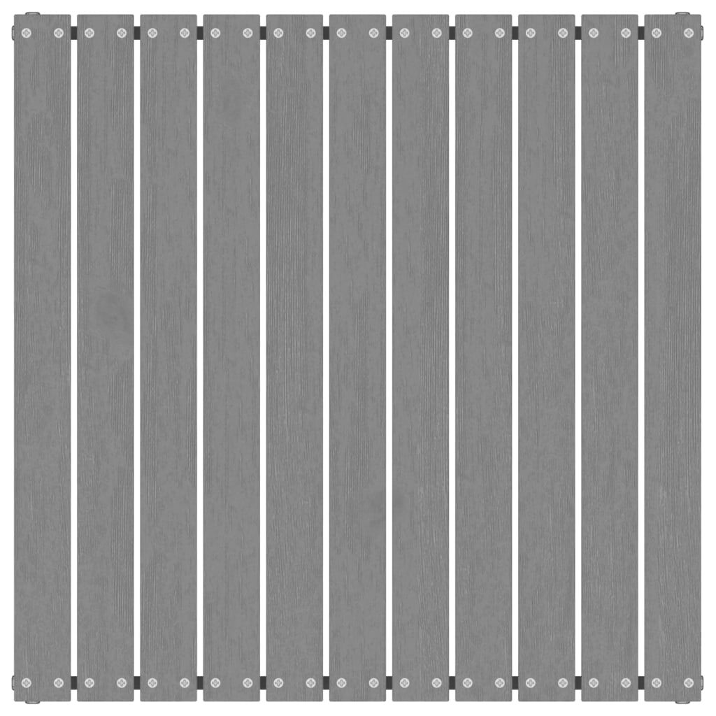 Taburete de grădină cu perne, 2 buc., gri, lemn masiv de pin