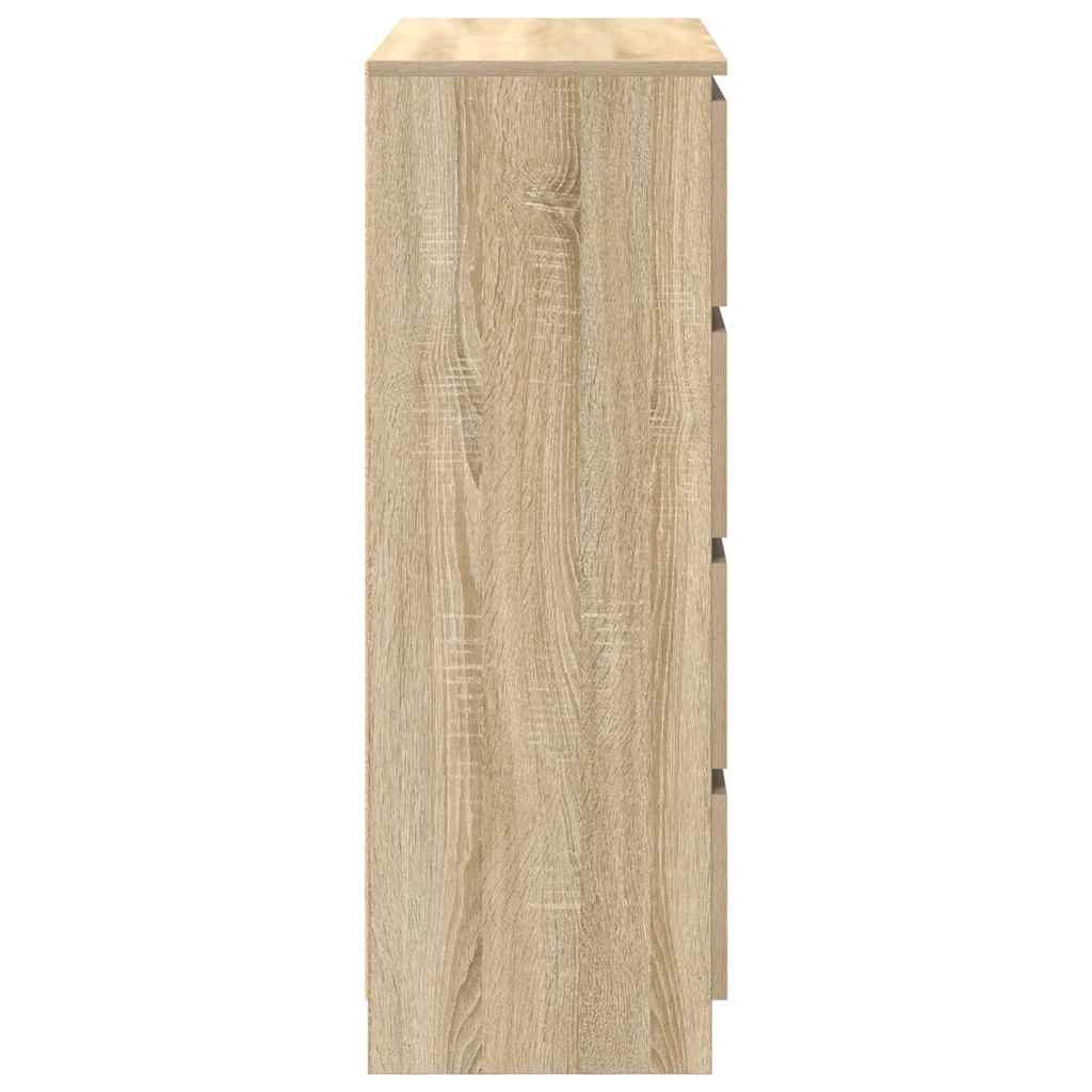 Bufetă Stejar Sonoma 80x35x99 cm Lemn prelucrat