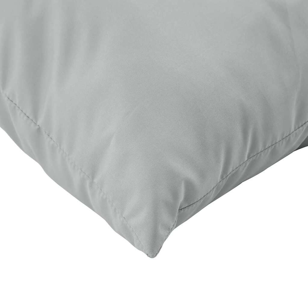 Perne de paleți, 2 buc., melanj gri deschis, material textil
