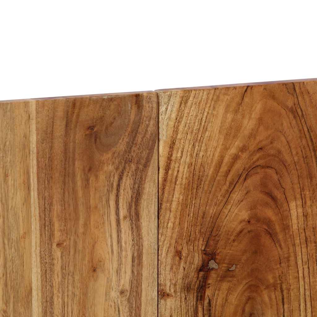 Tăblie de pat 200 x 80 x 1.5 cm din lemn masiv de salcâm