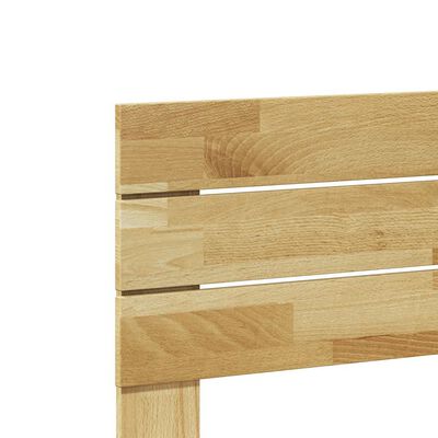 Tăblie de pat 150 cm lemn masiv de stejar