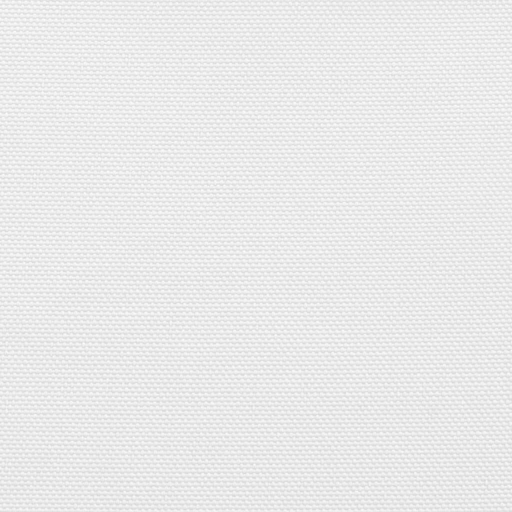 Pânză de parasolar, alb, 4x5 m, țesătură oxford, dreptunghiular