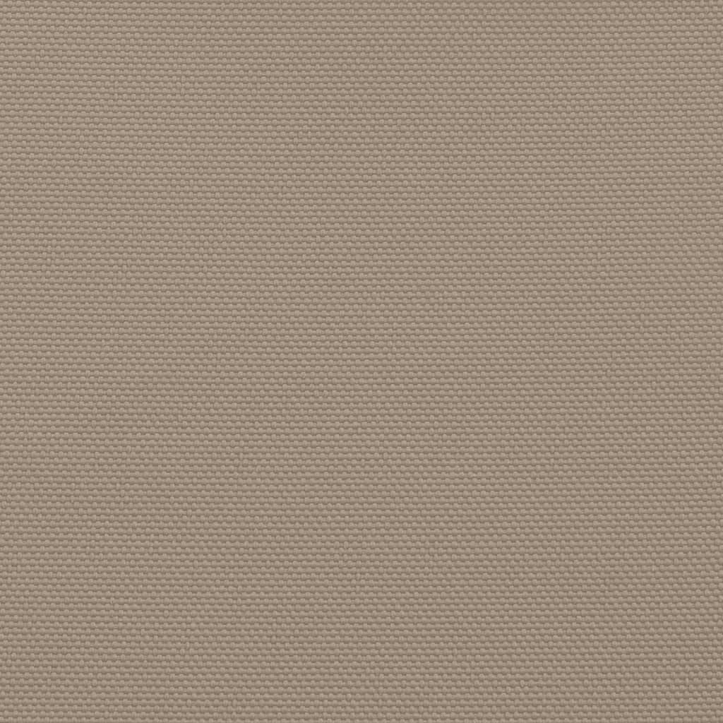 Pânză parasolar, gri taupe, 2x2 m, țesătură oxford, pătrat