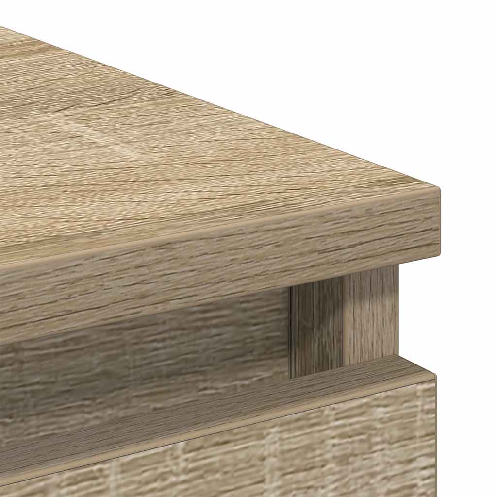 Bufetă Stejar Sonoma 80x35x99 cm Lemn prelucrat