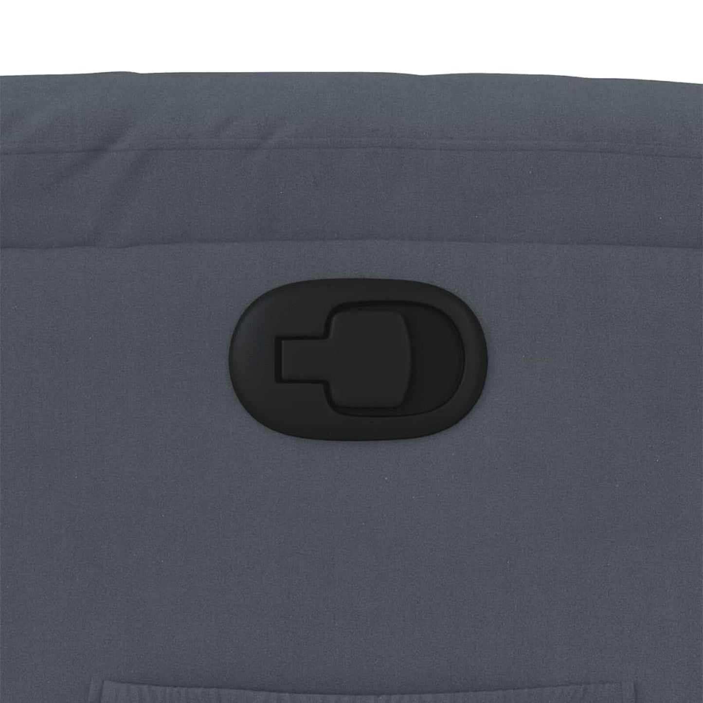 Fotoliu rabatabil, gri închis, catifea