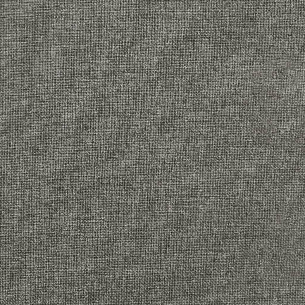 Perne scaun cu spătar scund 4 buc. melanj gri 100x50x7cm textil