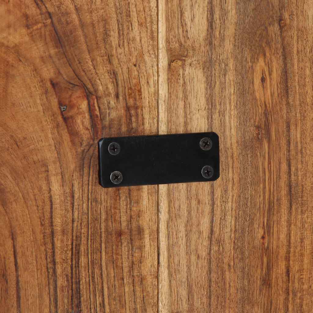 Tăblie de pat 200 x 80 x 1.5 cm din lemn masiv de salcâm