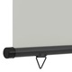 Copertina laterala de balcon, Gri, 122 x 250 cm