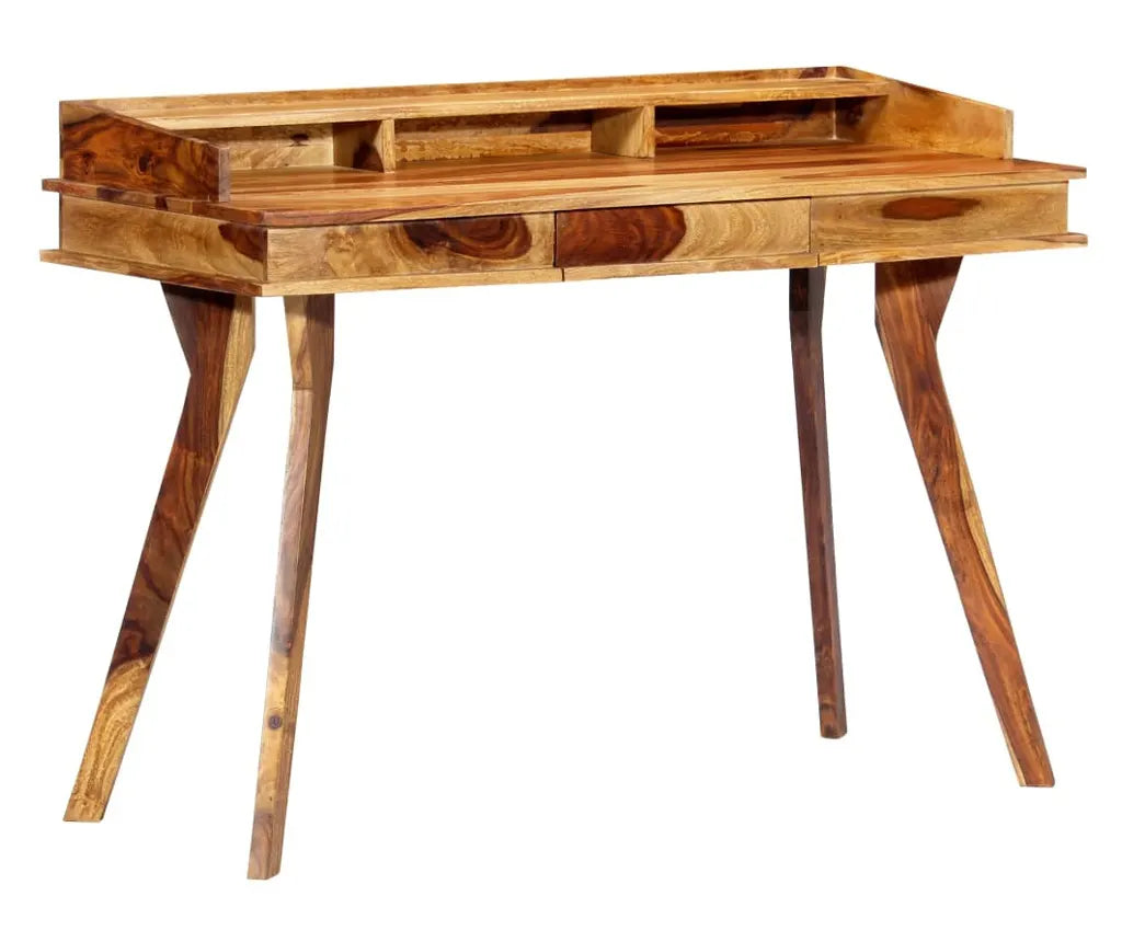 Birou de scris din lemn de palisandru, maro, 115 x 50 x 85 cm