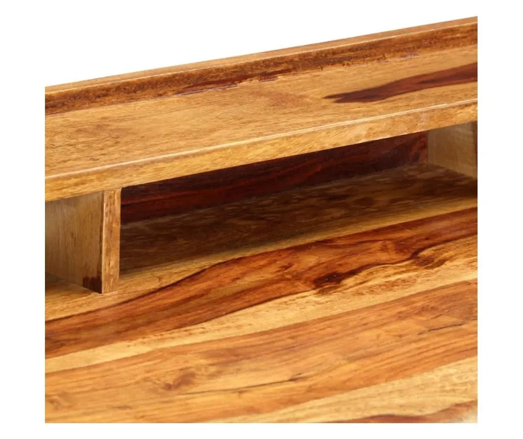 Birou de scris din lemn de palisandru, maro, 115 x 50 x 85 cm